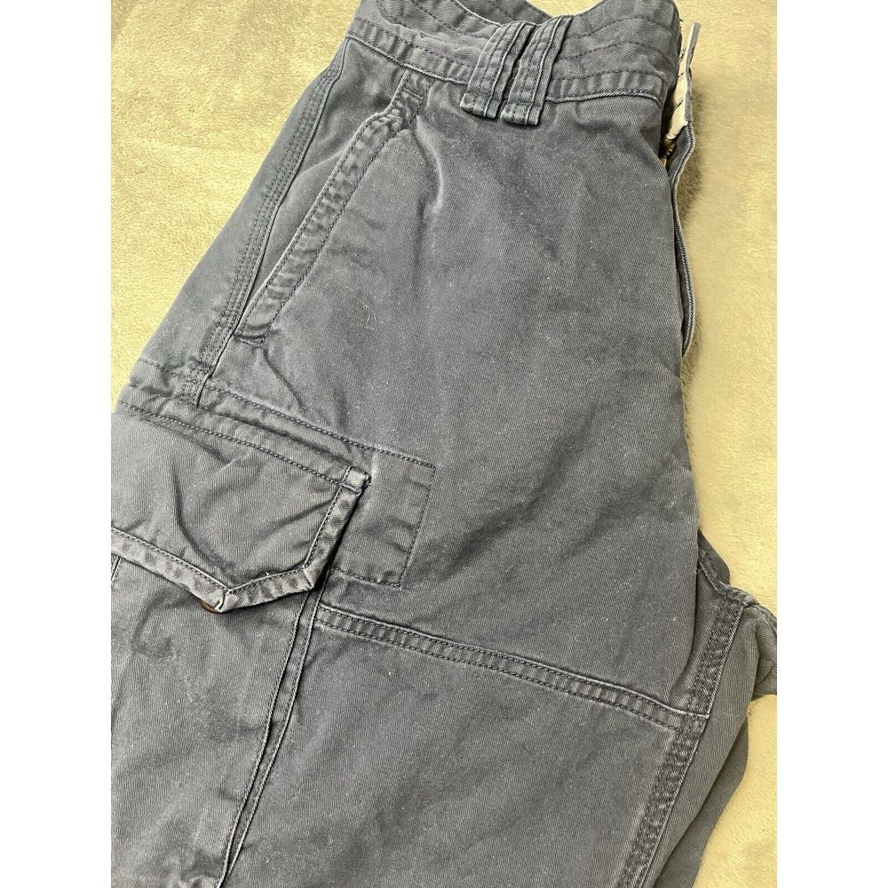 Polo Ralph Lauren Mens Navy Blue Cotton Twill Cargo Shorts Size 30